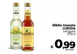Ipercoop Bibite Gassate LURISIA offerta