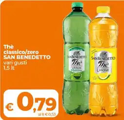 Ipercoop Thè classico/zero SAN BENEDETTO offerta