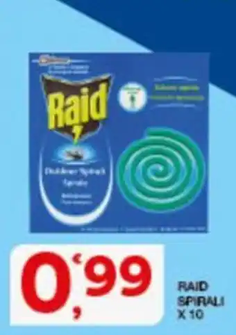 Sisa Raid Spirali offerta