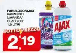 Sisa Fabuloso/Ajax Pavimenti Lavanda/Classico offerta