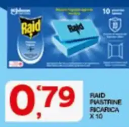 Sisa Raid Piastrine Ricarica offerta