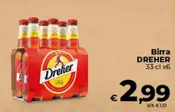 Ipercoop Birra Dreher offerta