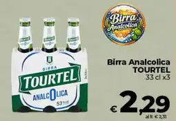 Ipercoop Birra Analcolica TOURTEL offerta