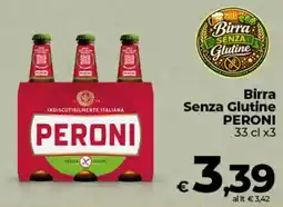 Ipercoop Birra Senza Glutine PERONI offerta