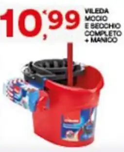 Sisa Vileda Mocio e Bedchio Completo + Manico offerta