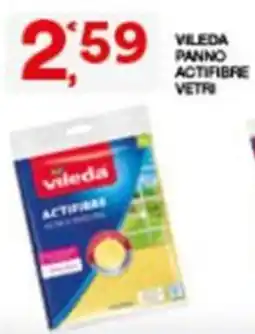 Sisa Vileda panno actifibre vetri offerta