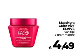 Ipercoop L'ORÉAL PARIS ELVIVE COLOR VIVE MASCHERA PROTEZIONE COLORE offerta