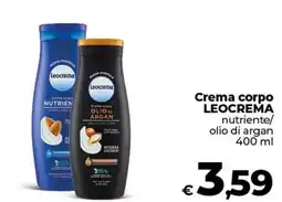 Ipercoop Crema corpo LEOCREMA offerta