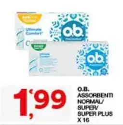 Sisa O.B. ASSORBENTI offerta