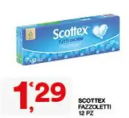Sisa Scottex Fazzoletti offerta