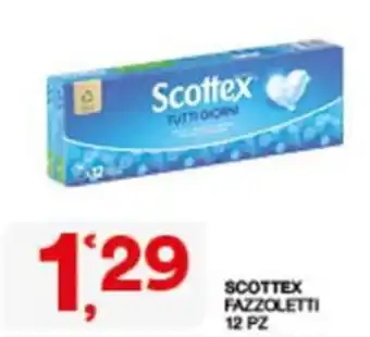 Sisa Scottex Fazzoletti offerta
