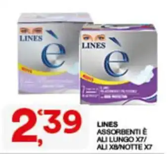 Sisa LINES ASSORBENTI È offerta