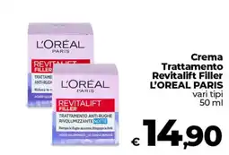 Ipercoop Crema Trattamento Revitalift Filler L'OREAL PARIS offerta