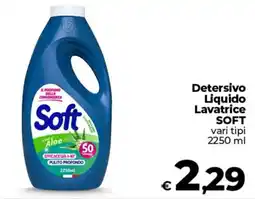 Ipercoop Detersivo Liquido Lavatrice SOFT offerta