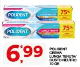 Sisa Polident crema lunga tenuta/gusto neutro offerta