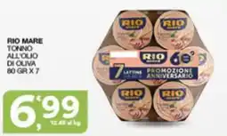 Sisa RIO MARE TONNO ALL'OLIO DI OLIVA offerta