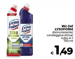 Ipercoop Wc Gel LYSOFORM offerta