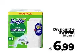 Ipercoop Dry ricariche SWIFFER offerta