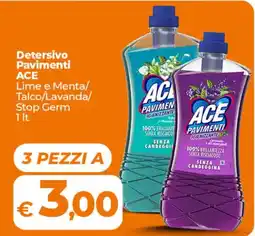 Ipercoop Detersivo Pavimenti ACE offerta
