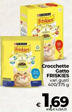 Ipercoop Crocchette Gatto FRISKIES offerta