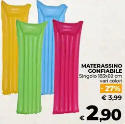 Ipercoop MATERASSINO GONFIABILE offerta
