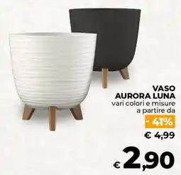 Ipercoop VASO AURORA LUNA offerta