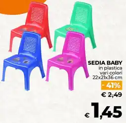 Ipercoop SEDIA BABY offerta