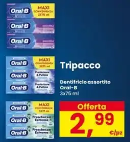 Interspar Dentifricio assortito Oral-B offerta