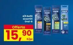 Interspar 4/5 Refill assortiti Oral-B offerta
