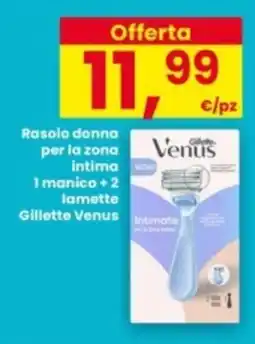 Interspar Rasoio donna per la zona intima Gillette Venus offerta