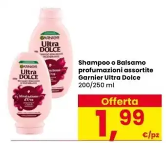 Interspar Shampoo o Balsamo Garnier Ultra Dolce offerta