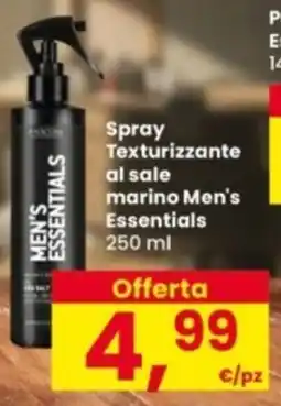 Interspar Spray Texturizzante al sale marino Men's Essentials offerta