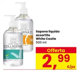 Interspar Sapone liquido assortito White Castle offerta