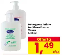 Interspar Detergente intimo Lenitivo o Fresco Venus offerta