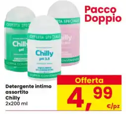 Interspar Detergente intimo assortito Chilly offerta