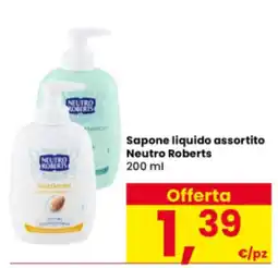 Interspar Sapone liquido assortito Neutro Roberts offerta