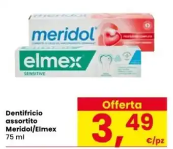 Interspar Dentifricio assortito Meridol/Elmex offerta