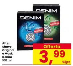 Interspar After Shave Original o Musk Denim offerta