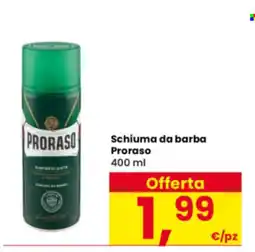 Interspar Schiuma da barba Proraso offerta