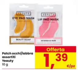 Interspar Patch occhi/labbra assortiti Yeaauty offerta