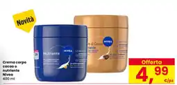 Interspar Crema corpo cacao o nutriente Nivea offerta