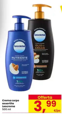 Interspar Crema corpo assortita Leocrema offerta