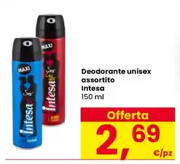 Interspar Deodorante unisex assortito Intesa offerta