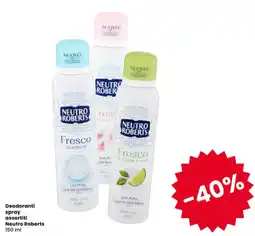 Interspar Deodoranti spray assortiti Neutro Roberts offerta