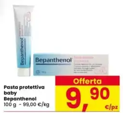Interspar Pasta protettiva baby Bepanthenol offerta