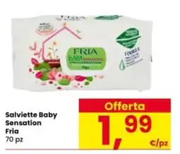 Interspar Salviette Baby Sensation Fria offerta