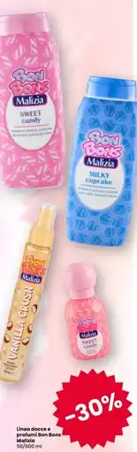 Interspar Linea docce e profumi Bon Bons Malizia offerta