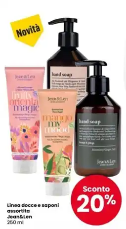 Interspar Linea docce e saponi assortita Jean&Len offerta