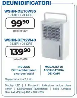 Sinergy HYUNDAI DEUMIDIFICATORI WSHN-DE10W35 offerta
