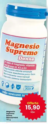 Interspar Magnesio Supremo Donna Natural Point offerta